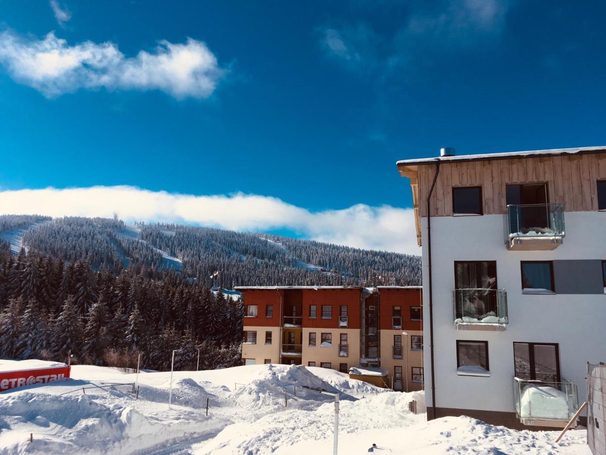Apartman Alfa Klinovec Loučná pod Klínovcem Buitenkant foto